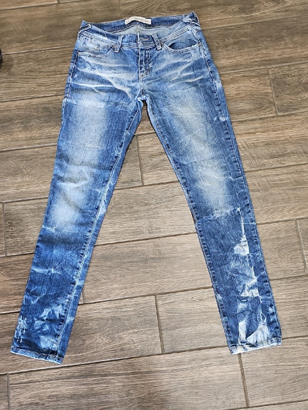 Denimocracy REVOLT  Blue Denim Skinny Jeans